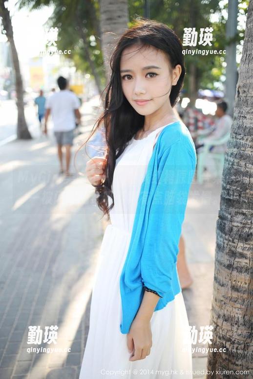 MyGirl美媛馆 - 沈佳熹红裙原图合集——被闪耀的红吸引得有点脑袋发懵。