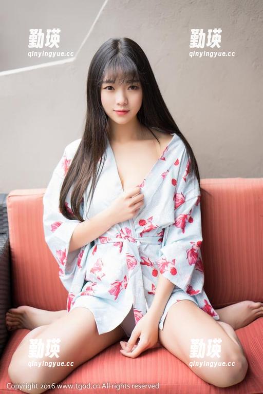 TGOD推女神 - 婚纱写真，黄可christine却像在玩捉迷藏，太会了