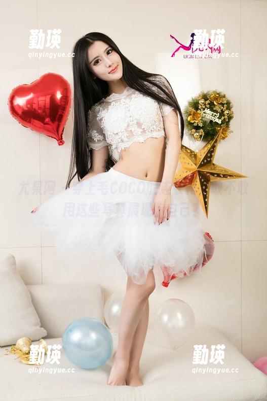尤果网 - 穿上毛COCO的连衣裙，敢不敢用这些写真展现你自己？