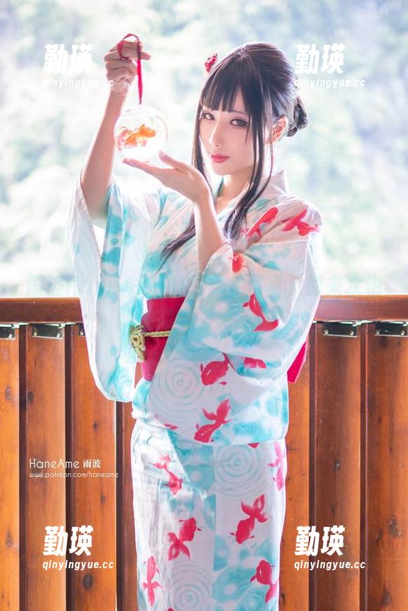 雨波HaneAme的死库水写真，原来水也能拍得这么有意思！